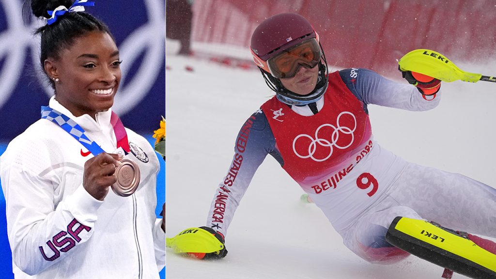 Simone Biles bietet Unterstützung für Mikaela Shiffrin inmitten der Kritik an den Olympischen Winterspielen: „Menschen sind scheiße“