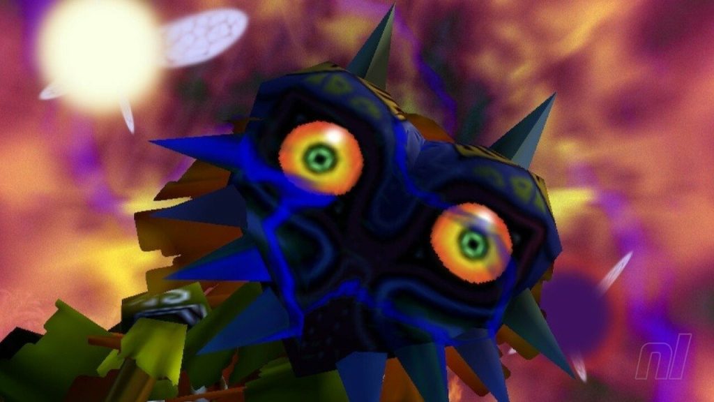 Zelda: Majora's Cutscene-Maske beim Wechsel scheinbar "verfeinerter zu N64" von Wii Virtual Console-Emulation
