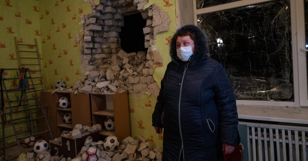 Die Ukraine macht von Russland unterstützte Separatisten für die Bombardierung der Ostukraine verantwortlich