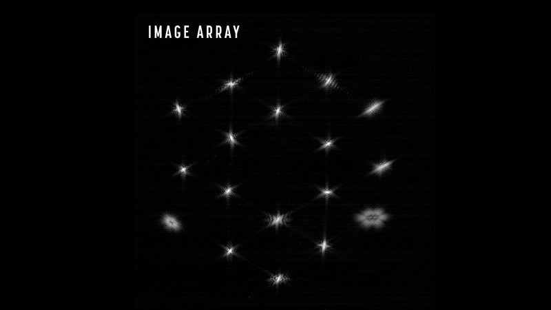 Stern blinkt 18 Mal in neuem James-Webb-Weltraumteleskop-Bild