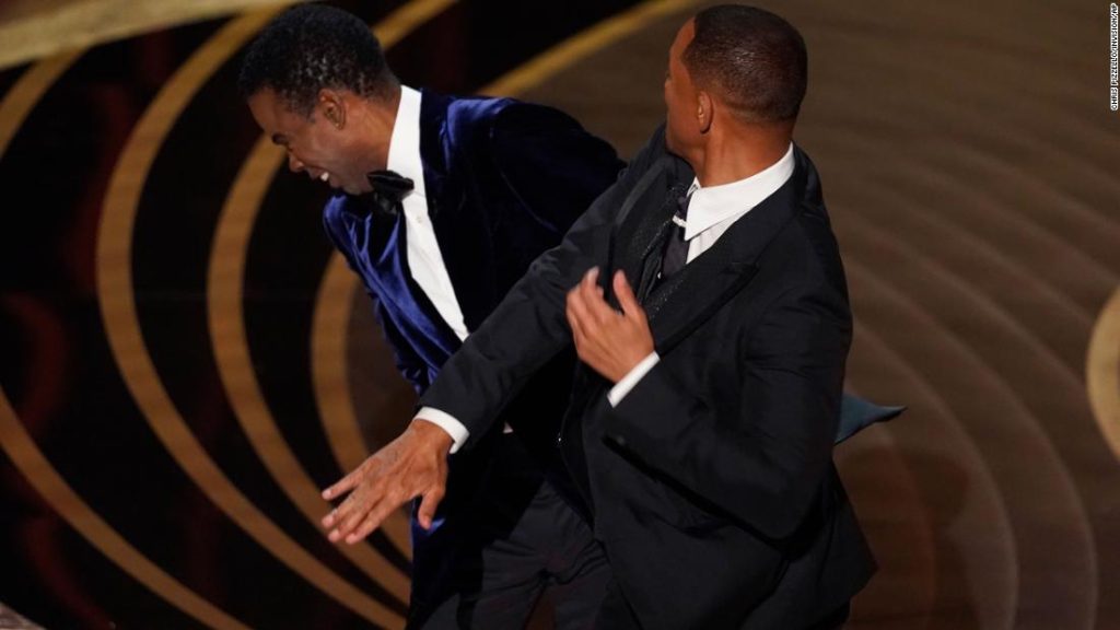 Will Smith schlug Chris Rock in der Oscar-Sendung