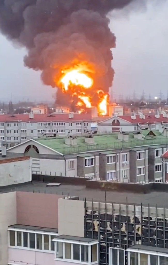 Russland bombardiert Öllager in der Ukraine