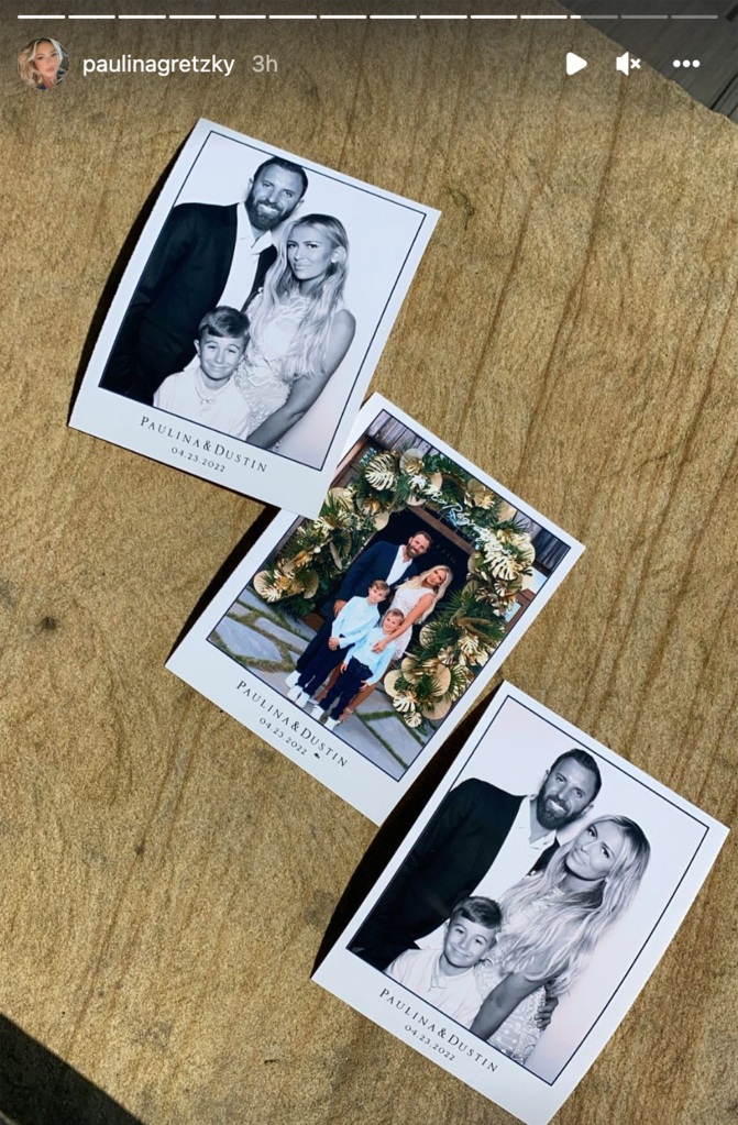 Vor dem großen Tag postete Gretzky Fotos von der Hochzeit des Paares am Wochenende auf Instagram