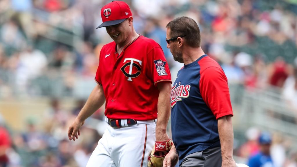 Sonny Gray von den Minnesota Twins und Zack Greinke von den Kansas City Royals starten mit Verletzungen