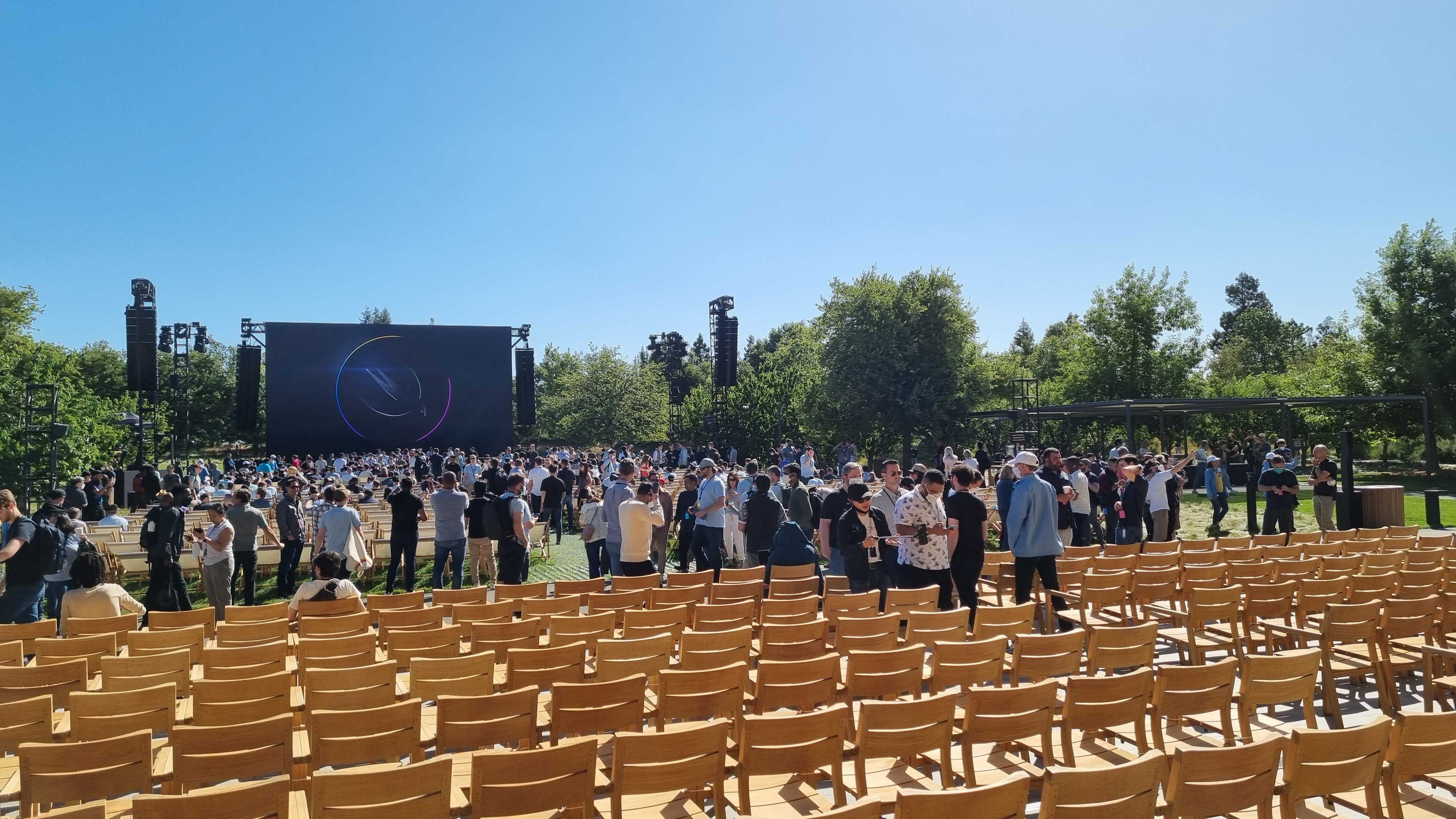Apple Campus während der WWDC 2022