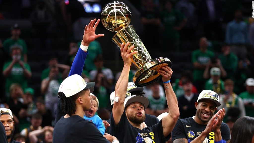NBA-Finale: Angeführt von MVP Steph Curry gewinnen die Golden State Warriors die Meisterschaft mit einem Sieg in Spiel 6 über die Boston Celtics