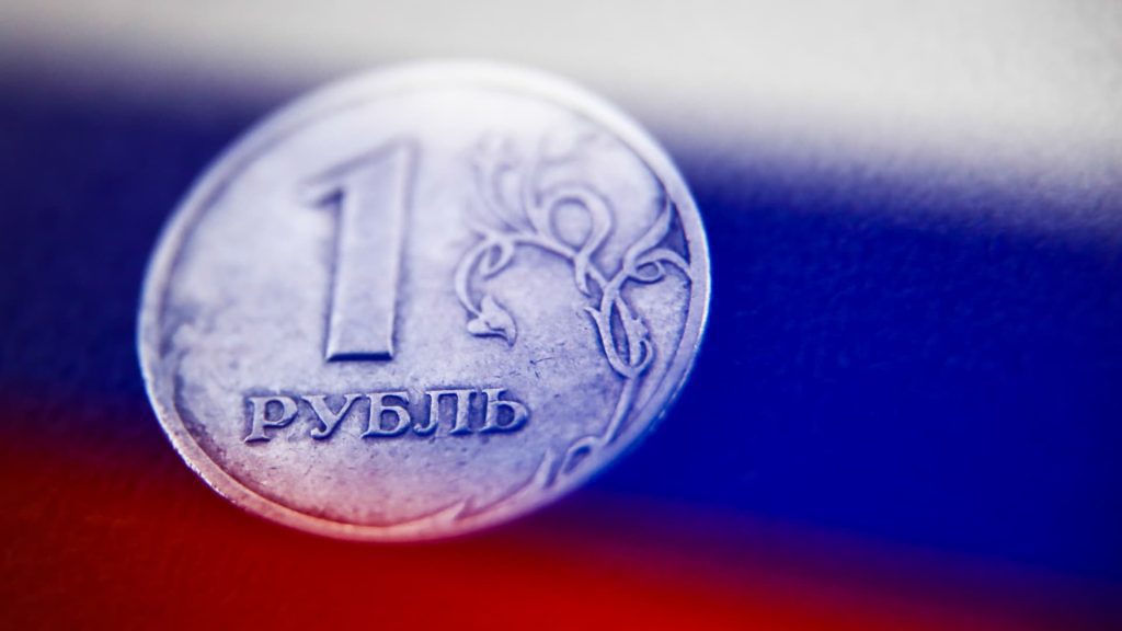 Der russische Rubel erreichte trotz der Sanktionen seinen stärksten Stand seit 7 Jahren