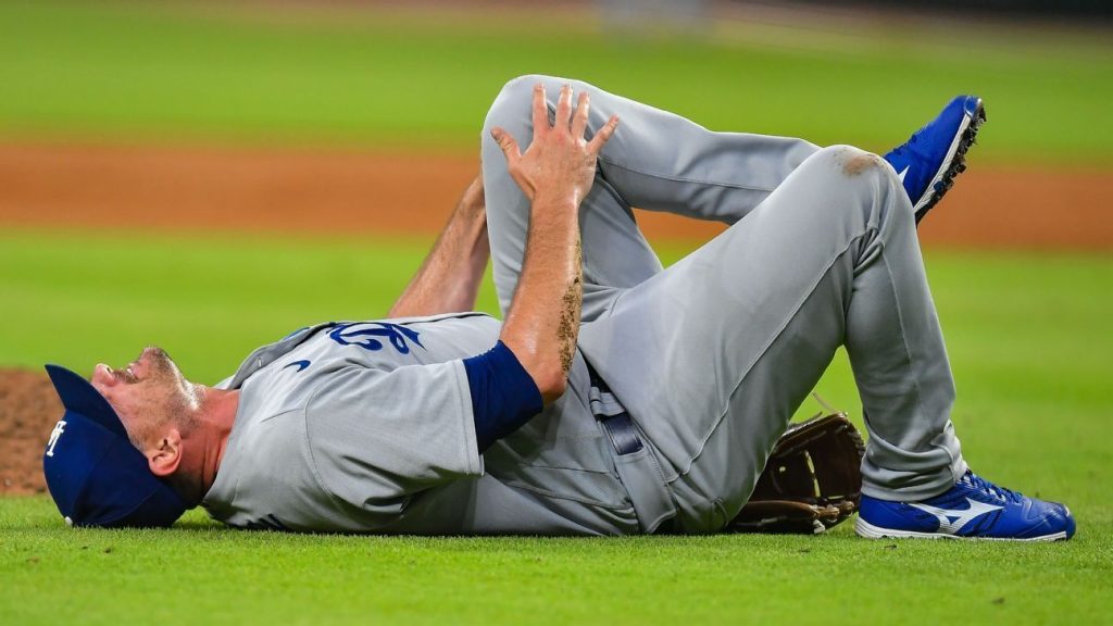 Die Los Angeles Dodgers befürchten, dass Daniel Hudson am Ende der Saison im Spiel gegen die Atlanta Braves eine ACL-Verletzung erleidet