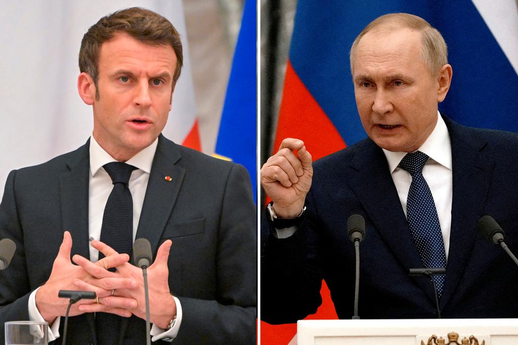 Ein durchgesickerter Anruf enthüllt einen Schusswechsel zwischen Putin und Macron