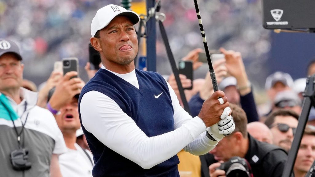 spüren Sie Tiger Woods auf;  Live-Updates für die ersten British Open