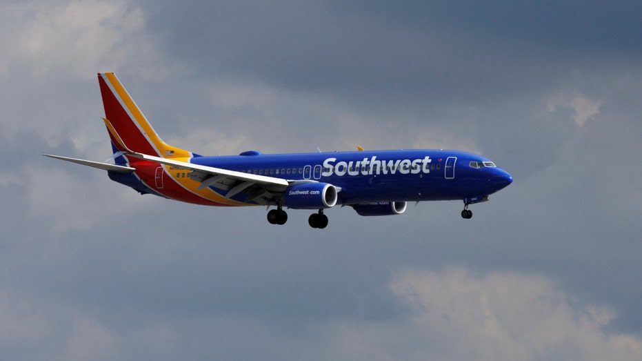 Verkehrsflugzeug von Southwest Airlines