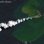 Nach einem Unterwasser-Vulkanausbruch ist im Pazifischen Ozean eine neue Insel entstanden: ScienceAlert
