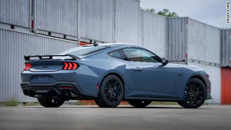 Der neue Mustang hat eine bessere Aerodynamik als das Vorgängermodell.