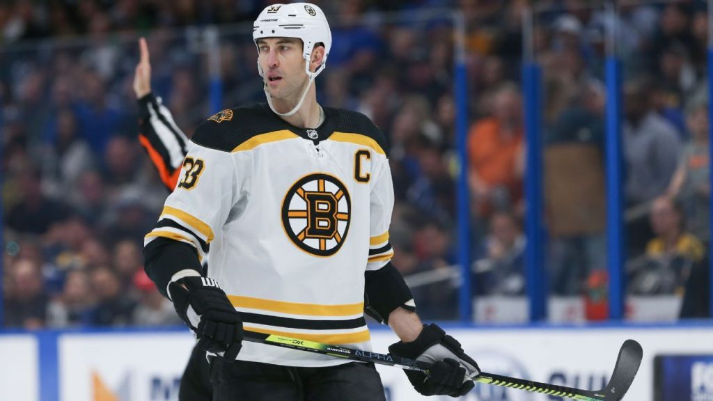 Zdeno Chara, 45, hat seinen Rücktritt in der NHL angekündigt und einen Eintagesvertrag bei den Boston Bruins unterschrieben