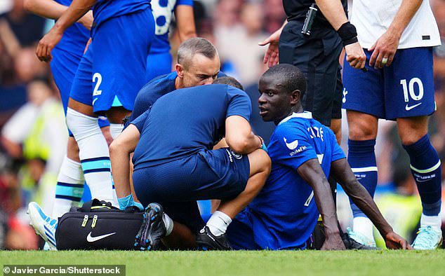 Der 31-Jährige zog sich die Verletzung beim 2:2-Unentschieden von Chelsea gegen Tottenham am 14. August zu