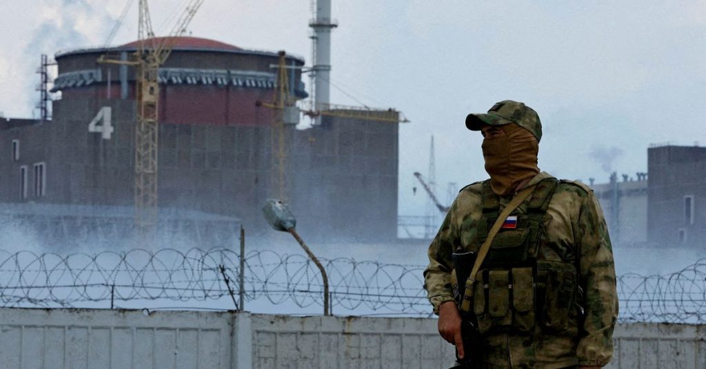 Eine russische Patrouille hat den Leiter des ukrainischen Kernkraftwerks Saporischschja festgenommen