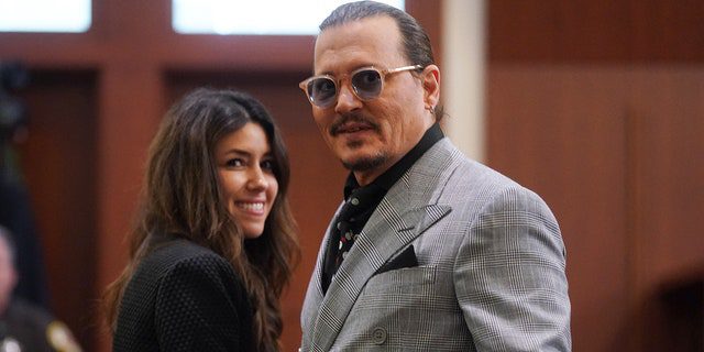 Johnny Depp und Anwältin Camille Vasquez standen im Juni im Verleumdungsprozess gegen Ex-Frau Amber Heard vor Gericht.