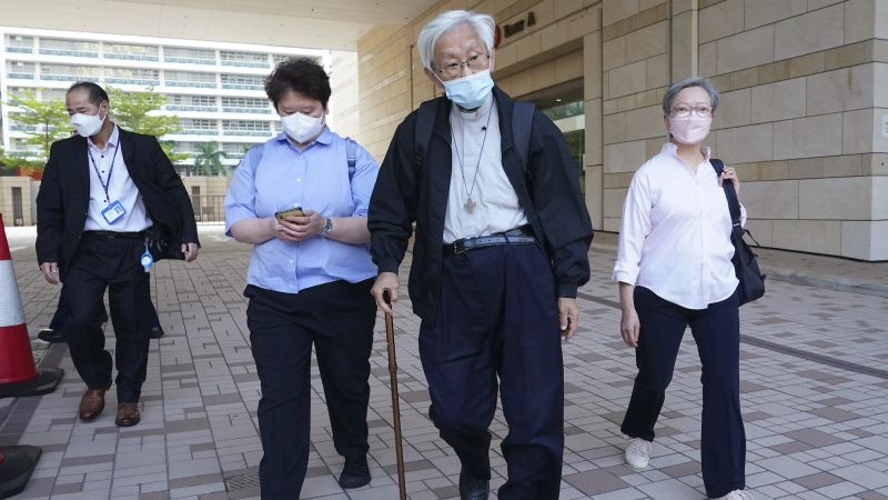 Hongkong hat Kardinal Joseph Zen wegen Pro-Demokratie-Protestfonds für schuldig befunden