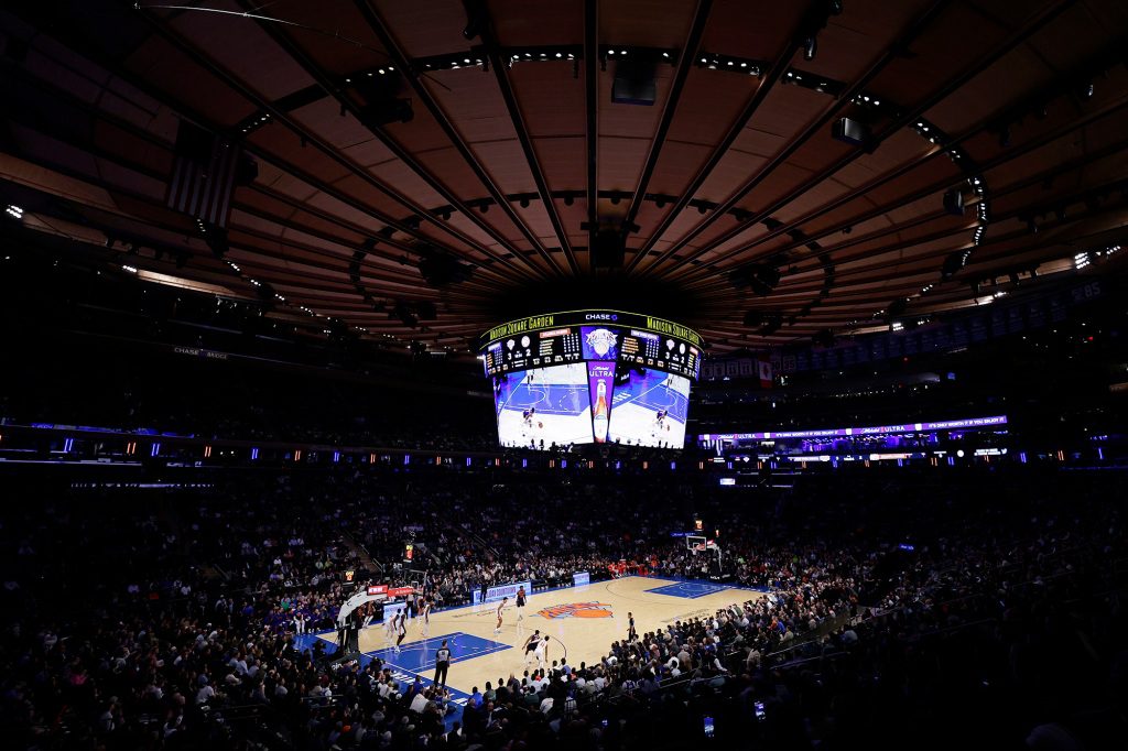 Madison Square Garden ist abgebildet