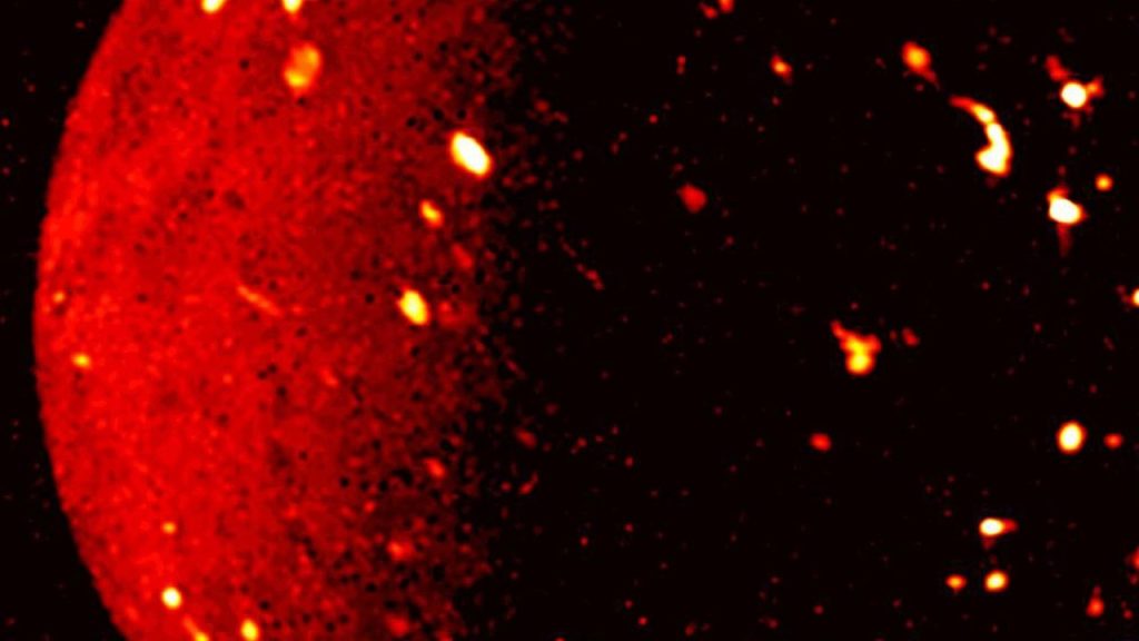 Ein atemberaubendes NASA-Bild zeigt die vulkanische Oberfläche von Io